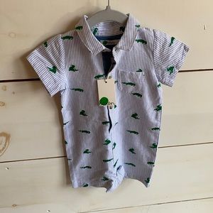 Mini Boden Alligator One Piece
